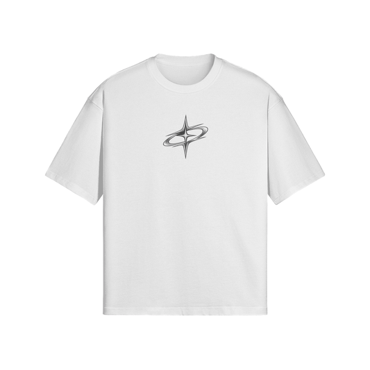 Camiseta oversize con logo delantero y trasero Nexora - Nexora