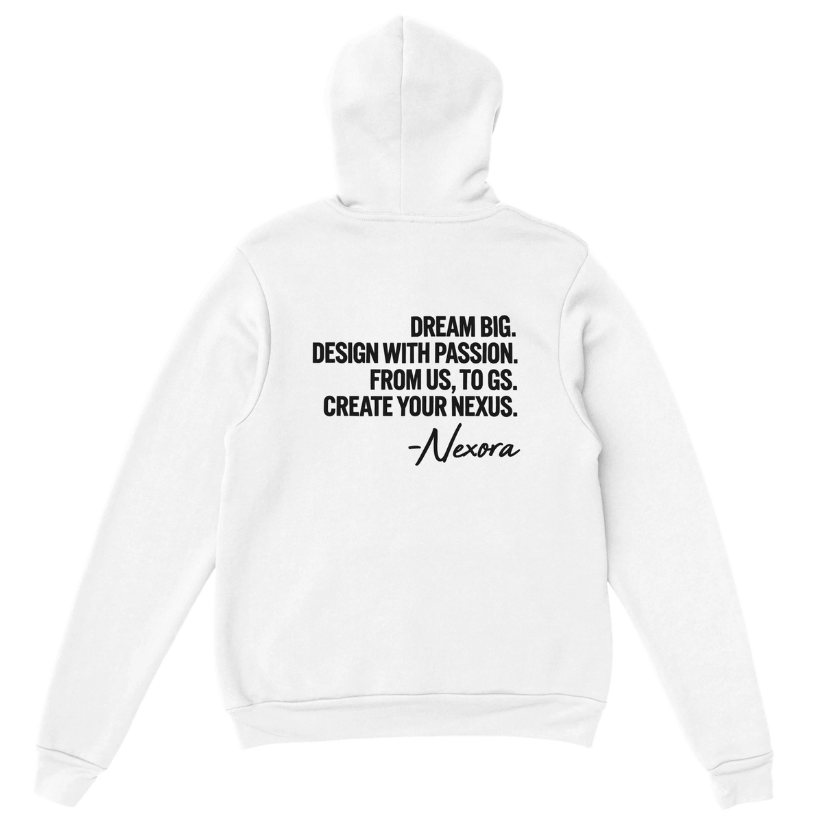 Sudadera con frase inspiradora Nexora - Nexora
