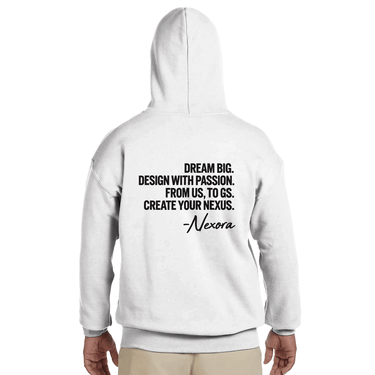 Sudadera con frase inspiradora Nexora - Nexora